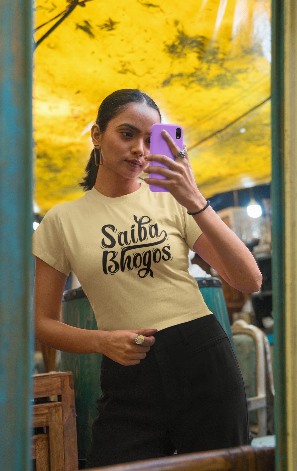 Saiba Bhogos Crop Top - Celebrate Goa's Spirit.