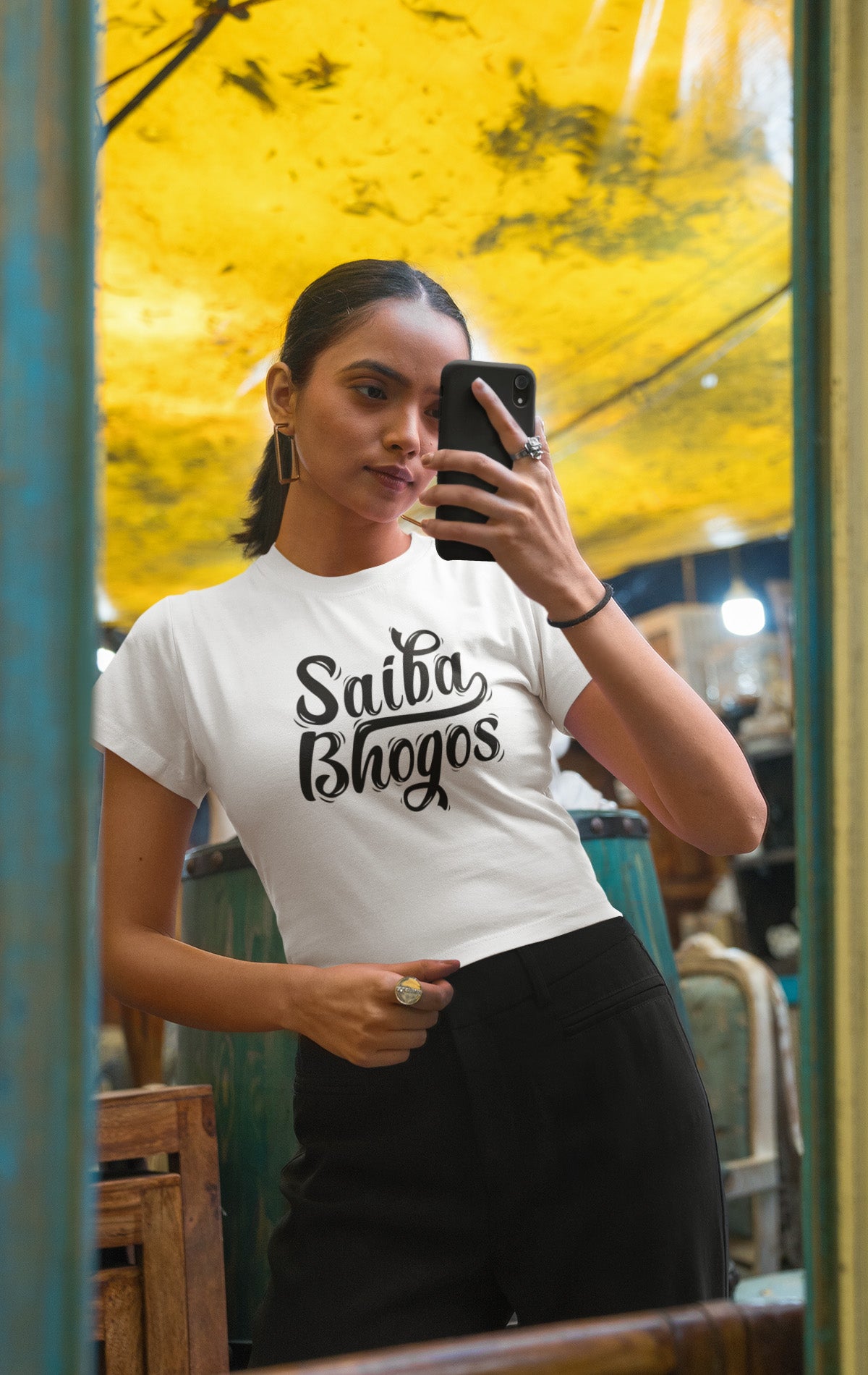 Saiba Bhogos Crop Top - Celebrate Goa's Spirit.