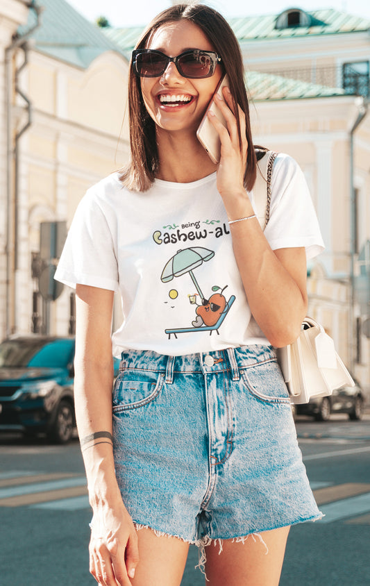 BEING CASHEW - AL S2 WOMEN T-SHIRT.